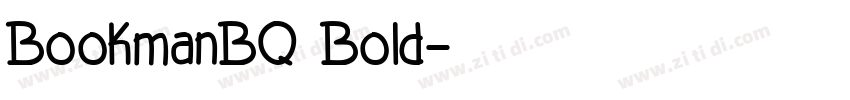 BookmanBQ Bold字体转换
